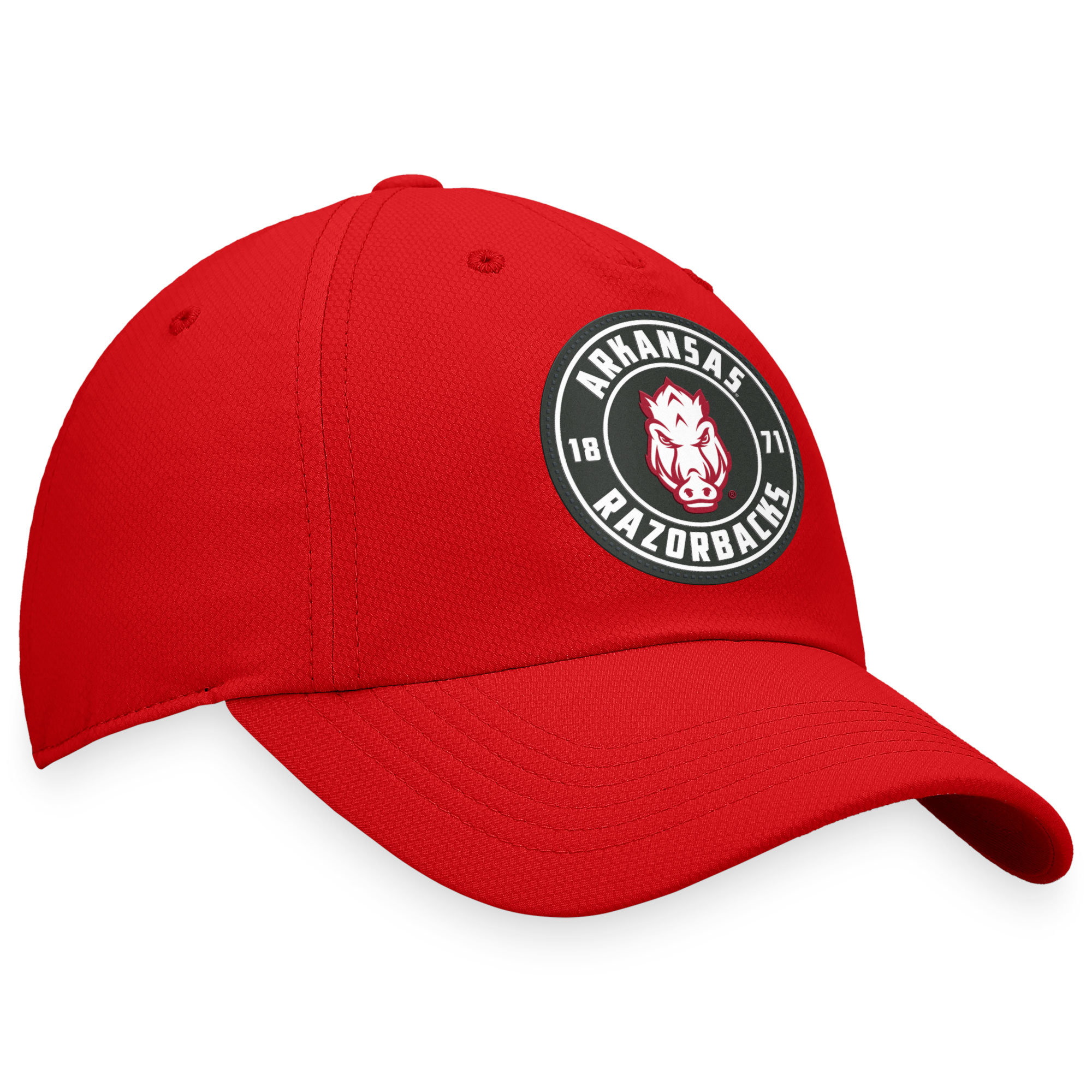 Men's Top of the World Cardinal Arkansas Razorbacks Region Adjustable Hat - Image 8