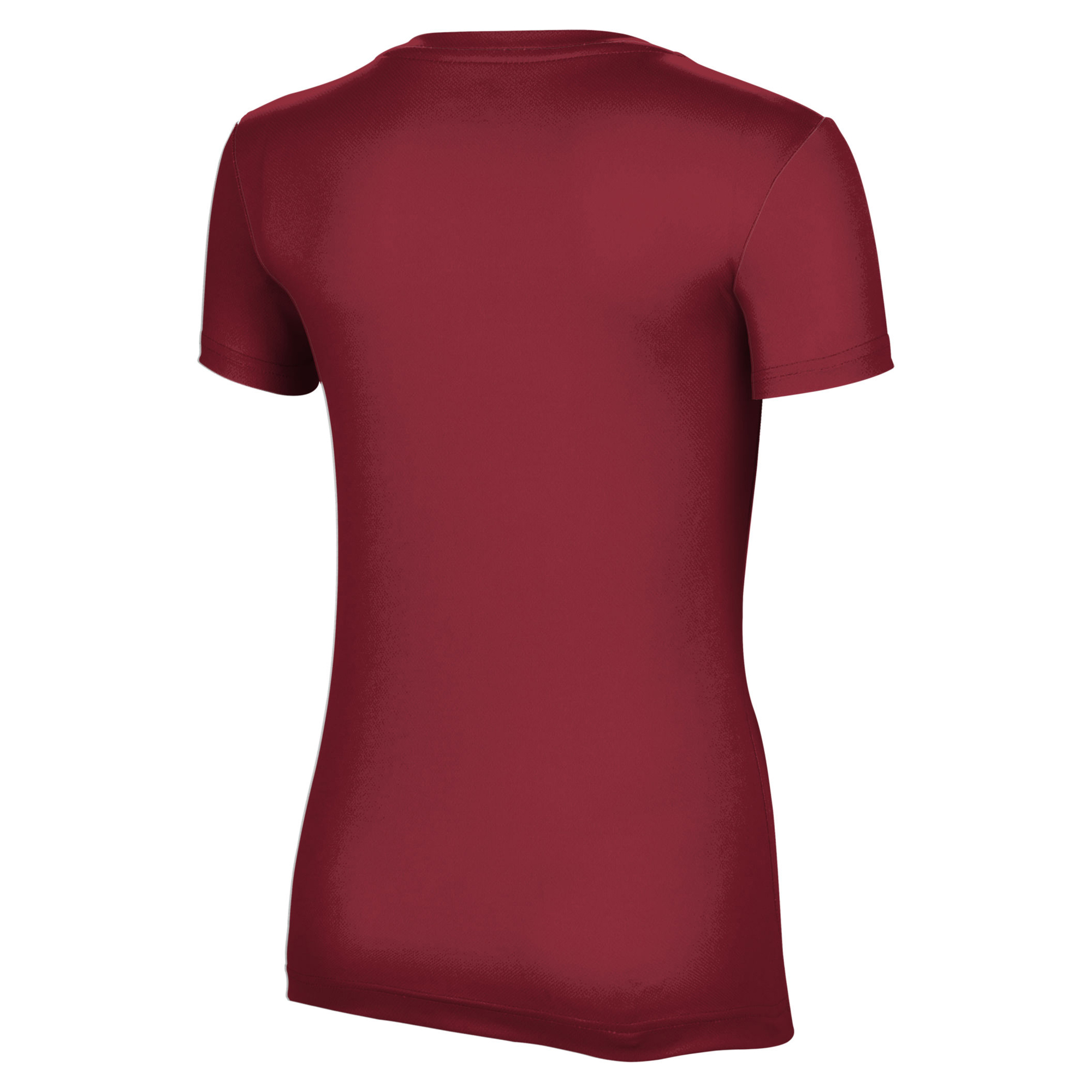 Women's Maroon Santa Clara Broncos Education T-Shirt - Image 7