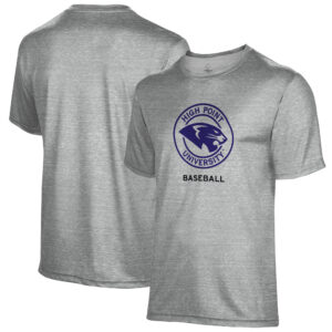 Men's Gray High Point Panthers Baseball Name Drop T-Shirt