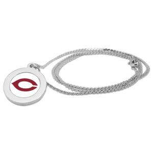 Women's Silver UChicago Maroons Pendant Necklace