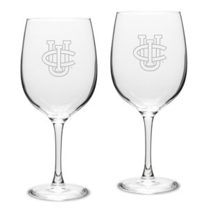 UC Irvine Anteaters 19oz. 2-Piece Traditional Robusto Red Wine Table Glass Set