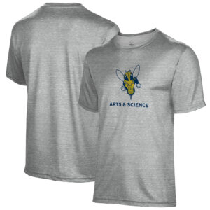 Men's Gray Rochester Yellow Jackets Arts & Science Name Drop T-Shirt