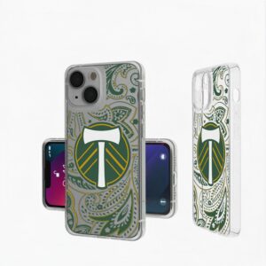 Portland Timbers iPhone Paisley Design Clear Case
