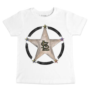 Toddler Tiny Turnip White St. Louis Cardinals Military Star T-Shirt