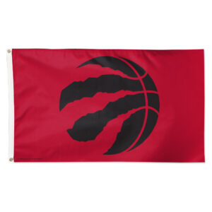 WinCraft Toronto Raptors 3' x 5' Single-Sided Deluxe Team Flag
