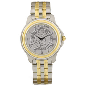 Silver/Gold Norfolk State Spartans Two-Tone Wristwatch