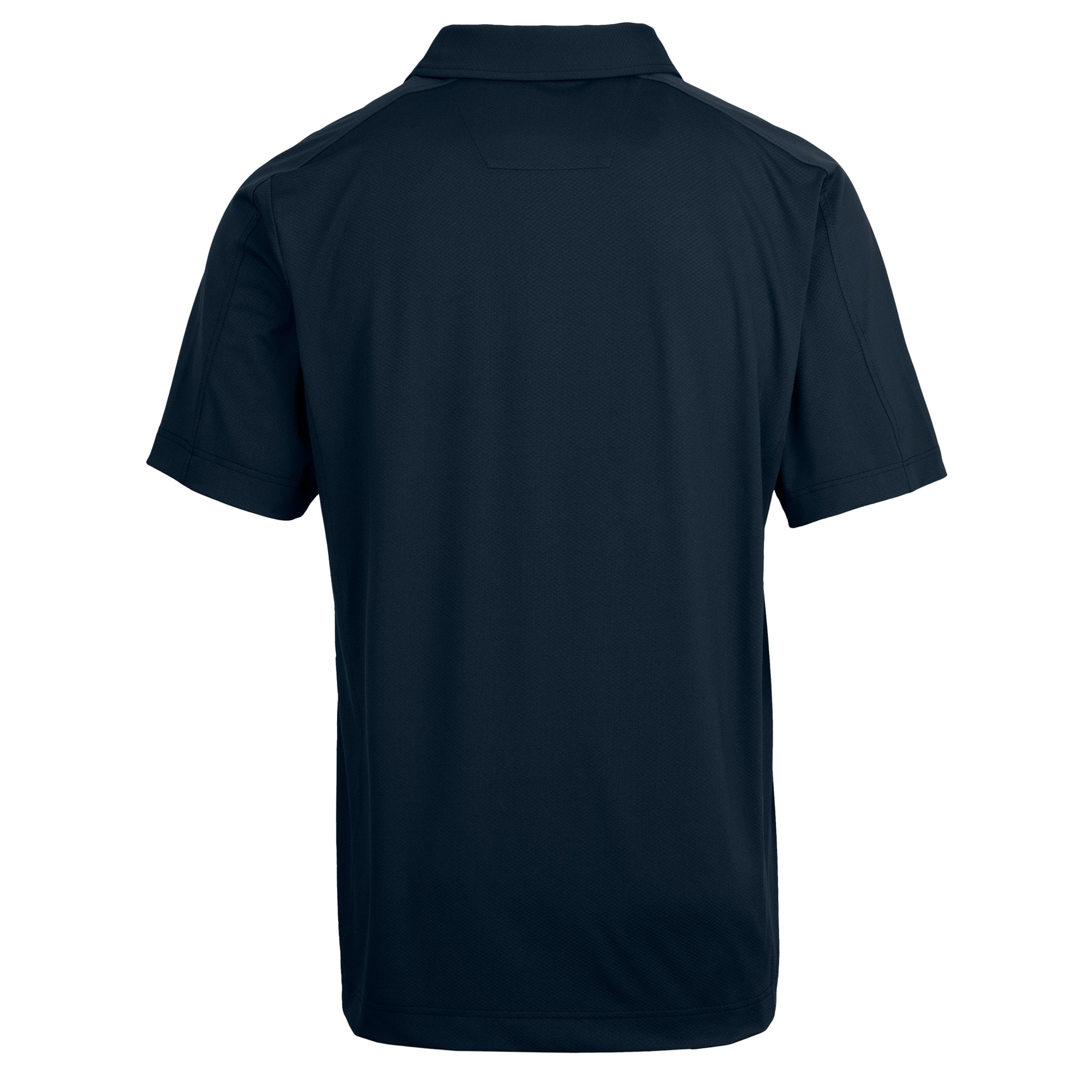 Men's Cutter & Buck Navy Kansas City Royals Prospect Textured Stretch Big & Tall Polo - Image 7