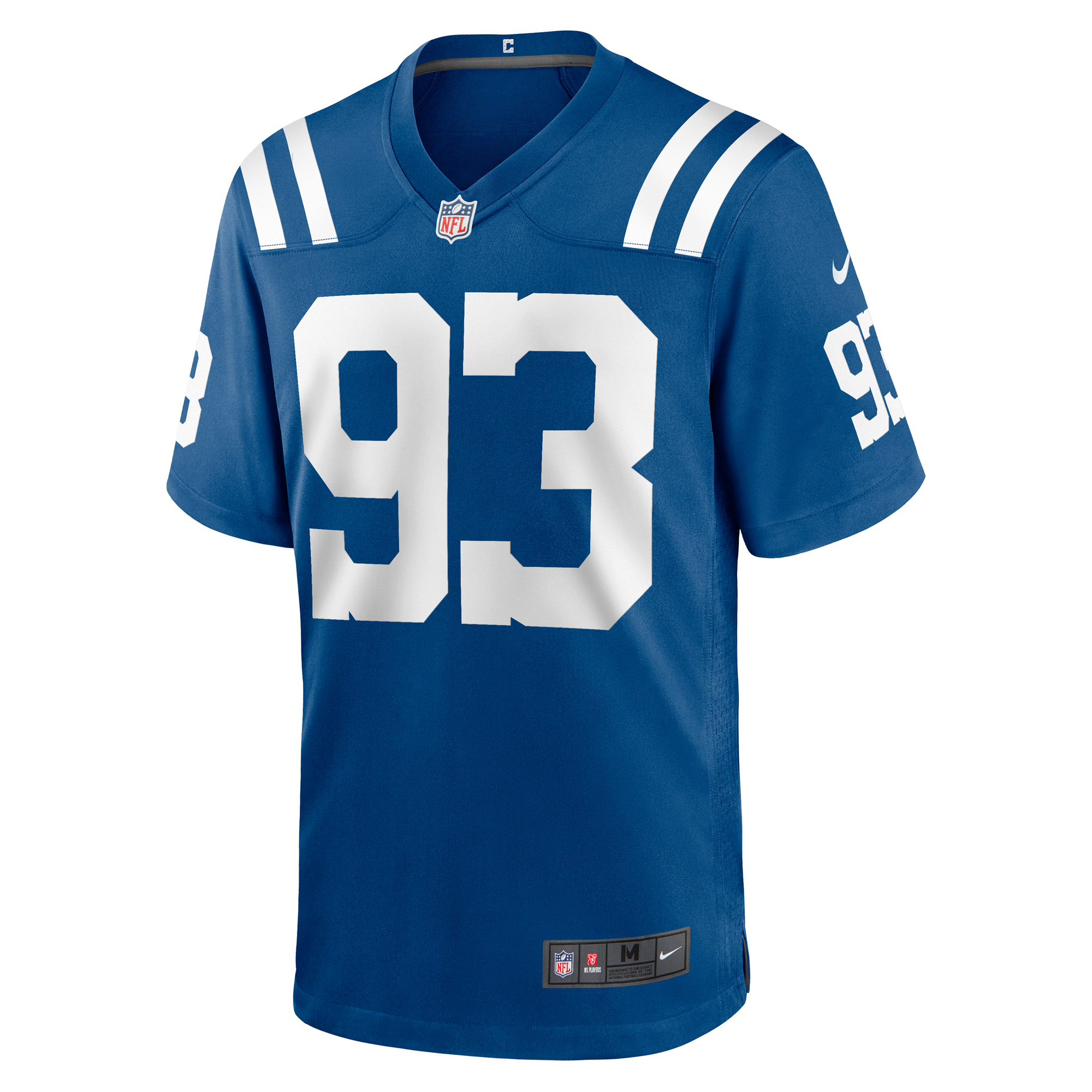 Men's Nike Eric Johnson Royal Indianapolis Colts Player Game Jersey - Image 5