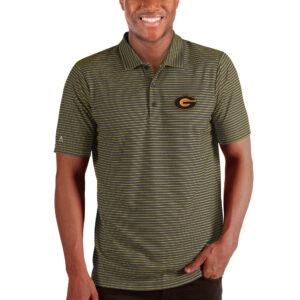Men's Antigua Heathered Black Grambling Tigers Esteem Polo