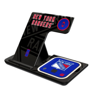 Keyscaper New York Rangers 3-In-1 Wireless Charger