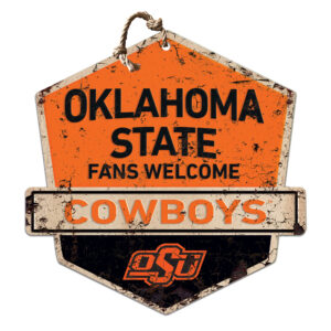 Oklahoma State Cowboys Fans Welcome Sign