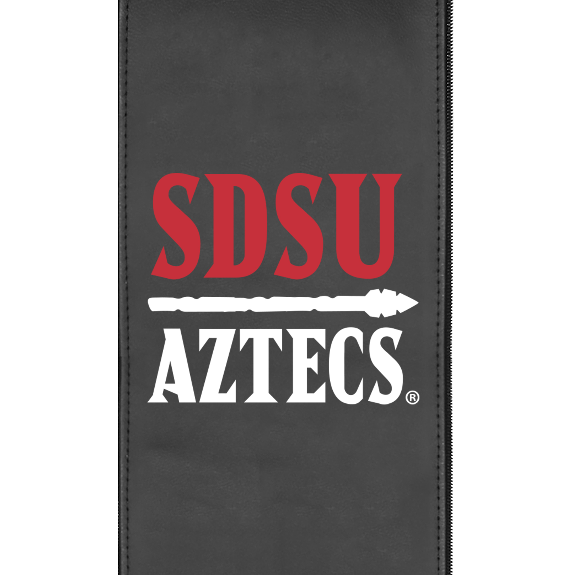 Black San Diego State Aztecs Logo Stealth Manual Recliner - Image 4