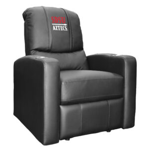 Black San Diego State Aztecs Logo Stealth Manual Recliner