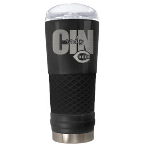 Cincinnati Reds 24oz. Draft Onyx Tumbler