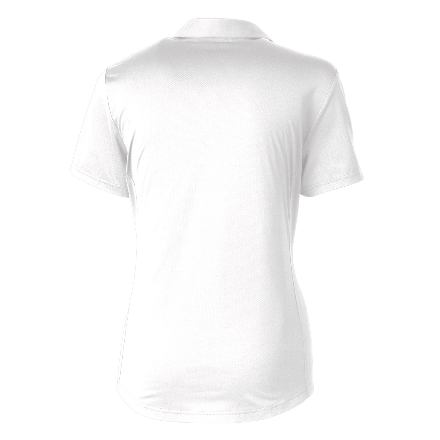 Women's Cutter & Buck White Howard Bison Prospect Textured Stretch Polo - Image 7