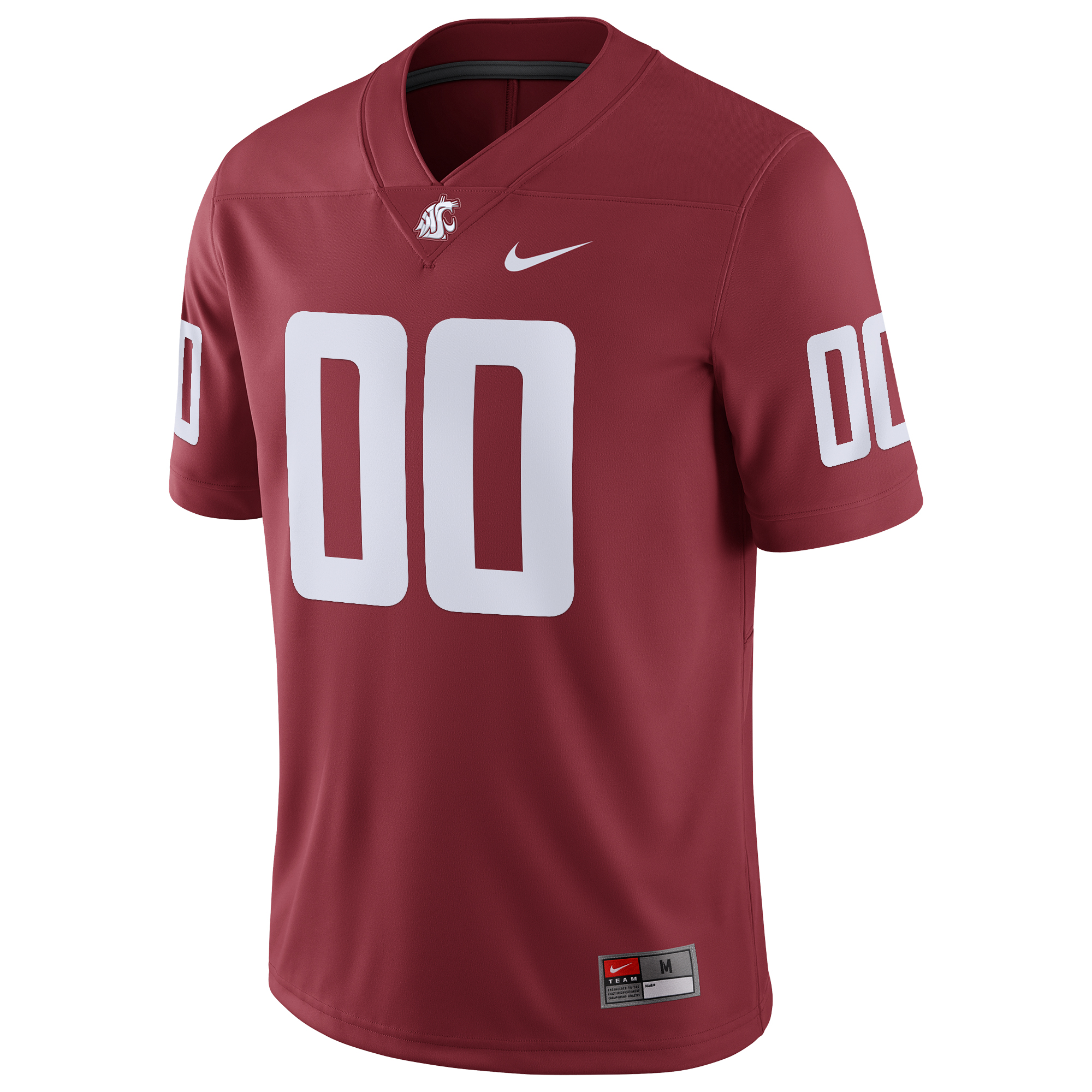 Men's Nike Crimson Washington State Cougars Pick-A-Player NIL Replica Football Jersey - Image 6