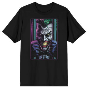 Unisex BIOWORLD Black Batman The Joker T-Shirt
