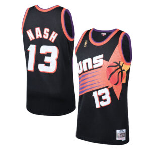 Phoenix Suns Steve Nash 1996 Hardwood Classics Alternate Swingman Jersey By Mitchell & Ness - Black - Mens