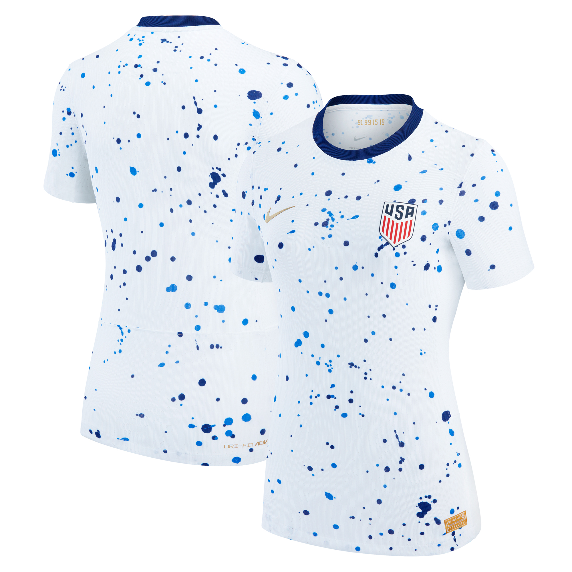 Women's Nike White USMNT 2023 Home Authentic Jersey