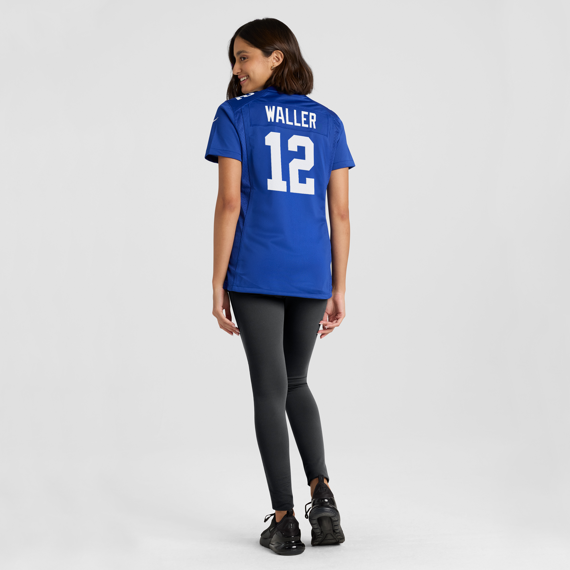 Women's Nike Darren Waller Royal New York Giants Player Jersey - Image 6