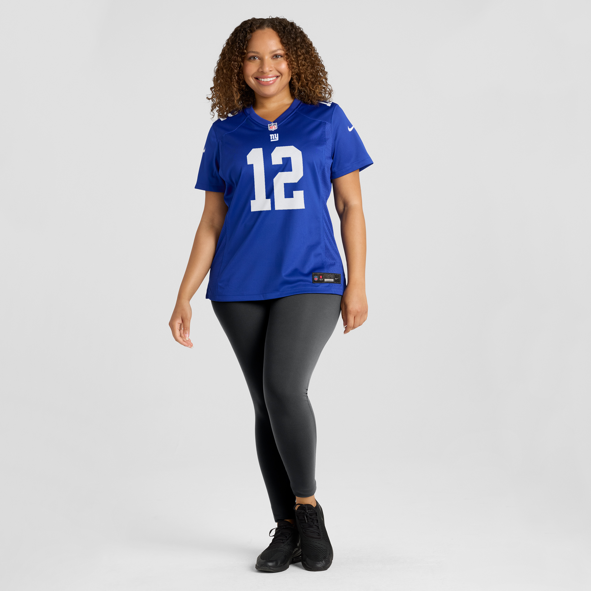 Women's Nike Darren Waller Royal New York Giants Player Jersey - Image 12