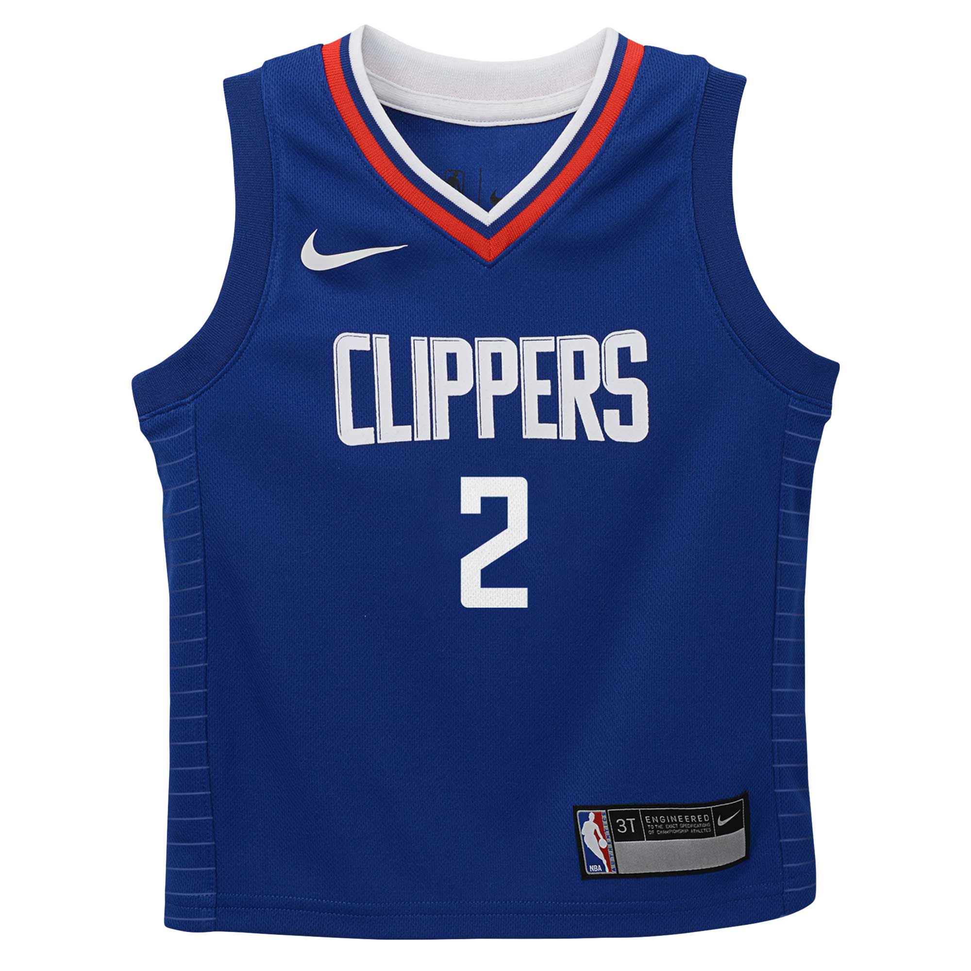 Toddler Nike Kawhi Leonard Blue LA Clippers Swingman Player Jersey - Icon Edition - Image 6