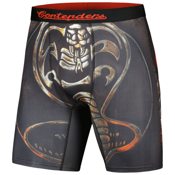 Men's Contenders Clothing Black Cobra Kai New School Boxer Briefs - Image 6