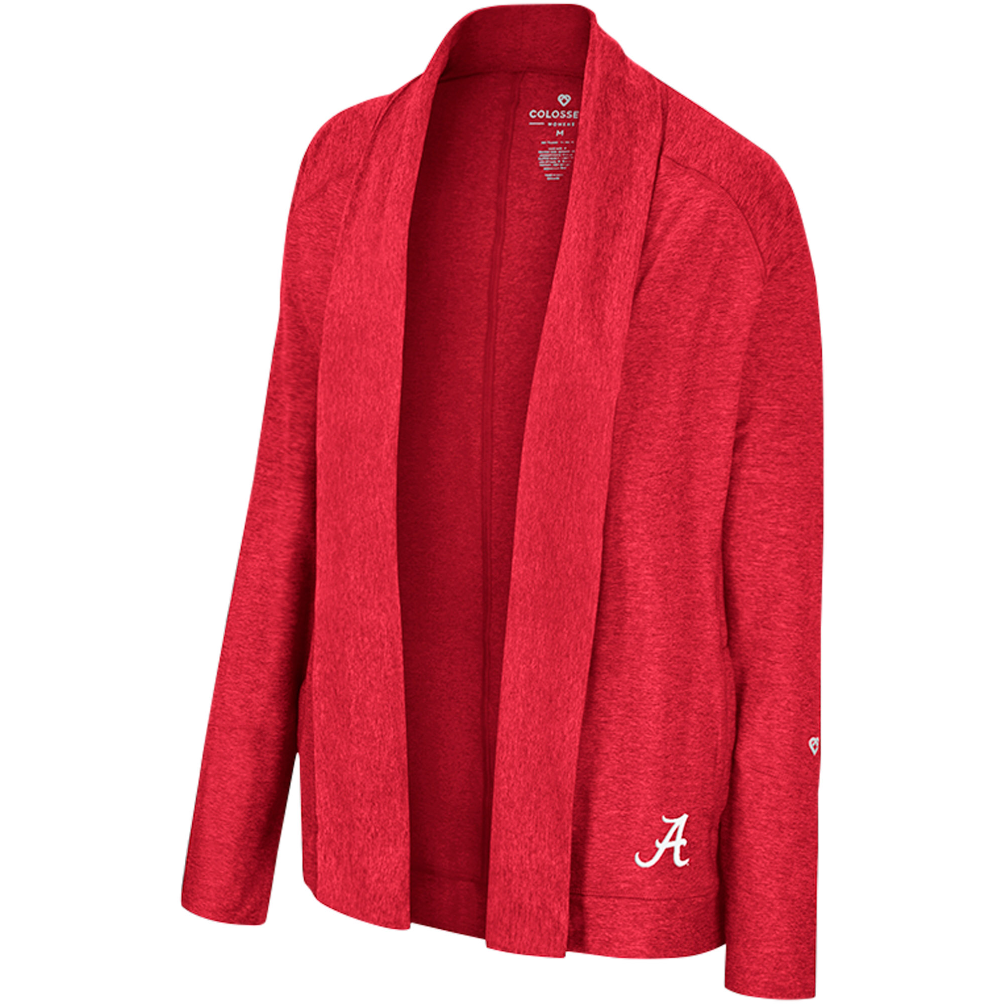 Women's Colosseum Crimson Alabama Crimson Tide Morningside Cardigan Sweater - Image 3
