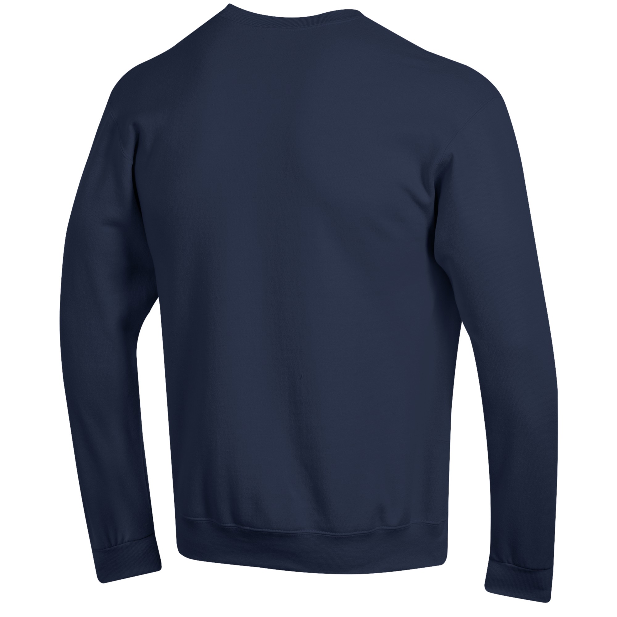 Men's Champion Navy Illinois Fighting Illini Gymnastics Stack Powerblend Pullover Sweatshirt - Image 9