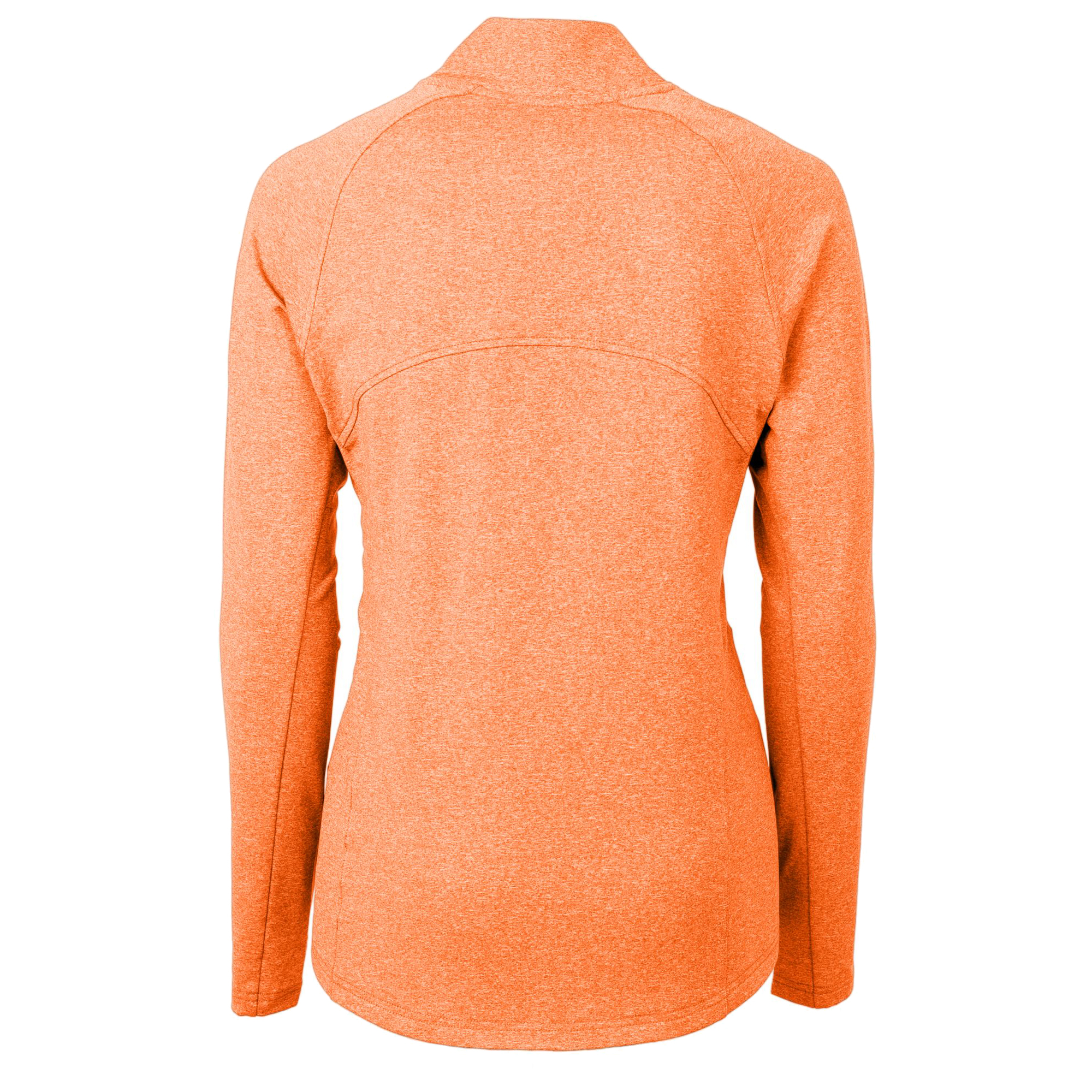 Women's Cutter & Buck Heather Orange UTEP Miners Adapt Eco Knit Heather Recycled Full-Zip Jacket - Image 7