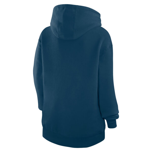 Women's G-III 4Her by Carl Banks  Navy Houston Astros Heart Fleece Pullover Hoodie - Image 7
