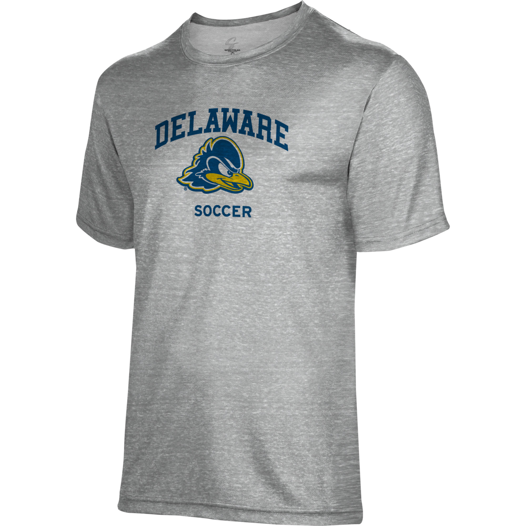 Men's ProSphere Gray Delaware Fightin' Blue Hens Soccer Logo T-Shirt - Image 6