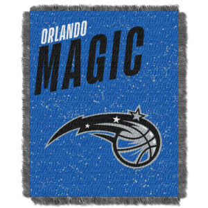 The Northwest Group Orlando Magic 46" x 60" Headliner Jacquard Throw Blanket