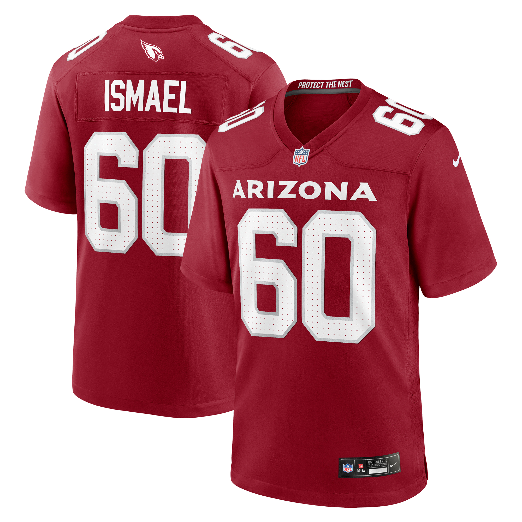 Men's Nike Keith Ismael Cardinal Arizona Cardinals Team Game Jersey