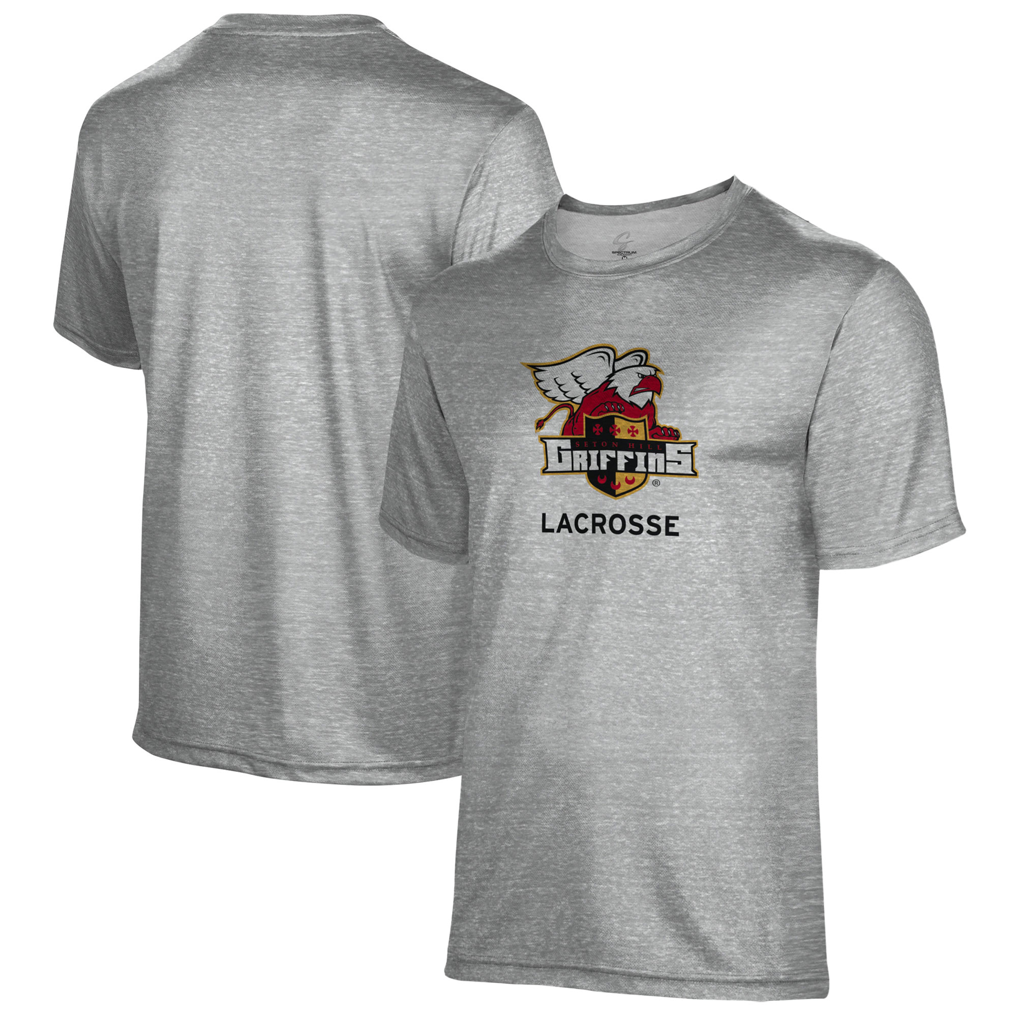 Youth ProSphere Gray Seton Hill Griffins Lacrosse T-Shirt - Image 5