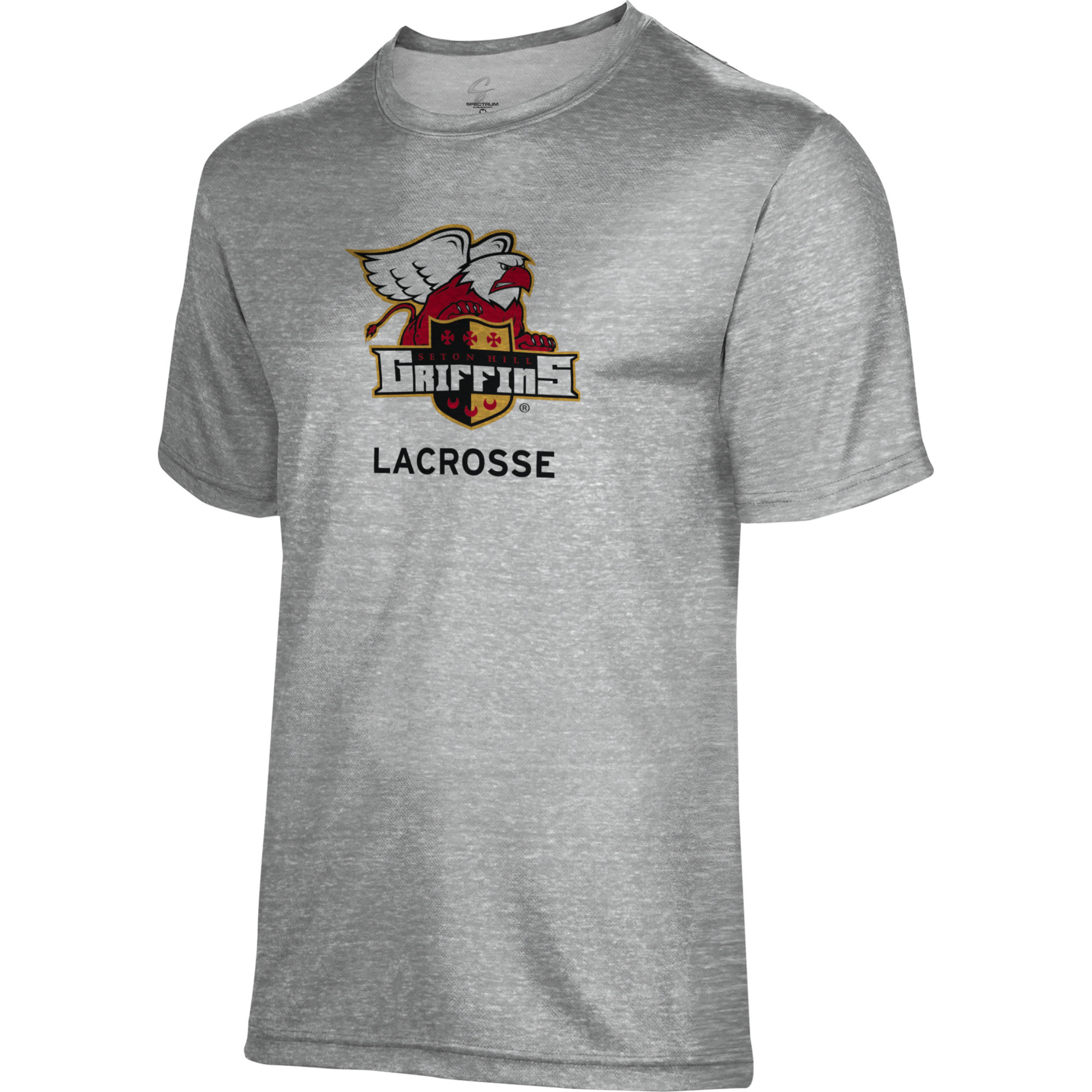 Youth ProSphere Gray Seton Hill Griffins Lacrosse T-Shirt - Image 6