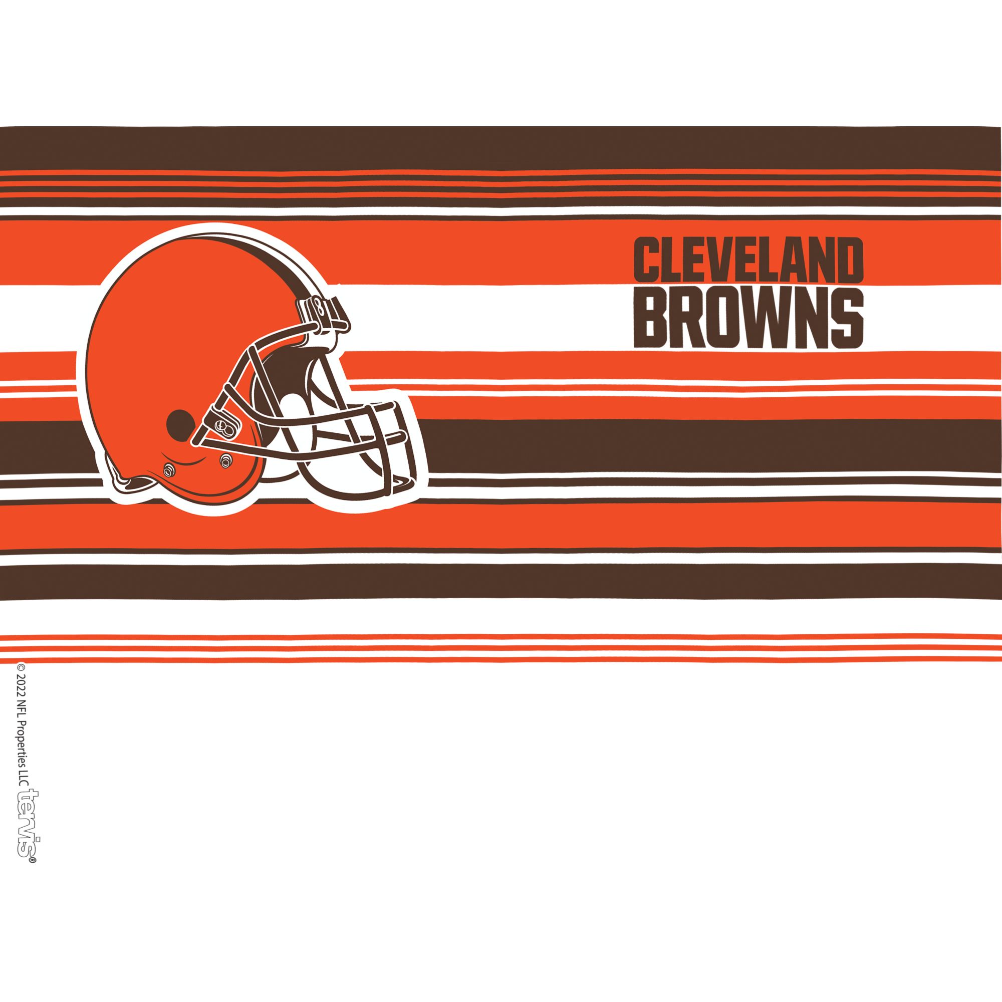 Brown Memphis Tigers Leather Tri-Fold Wallet - Image 3