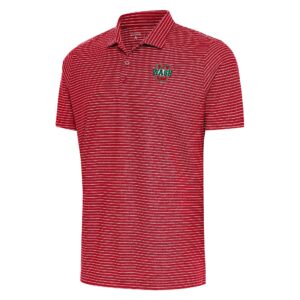 Men's Antigua  Heather Red/White Washington-St. Louis  Esteem Polo