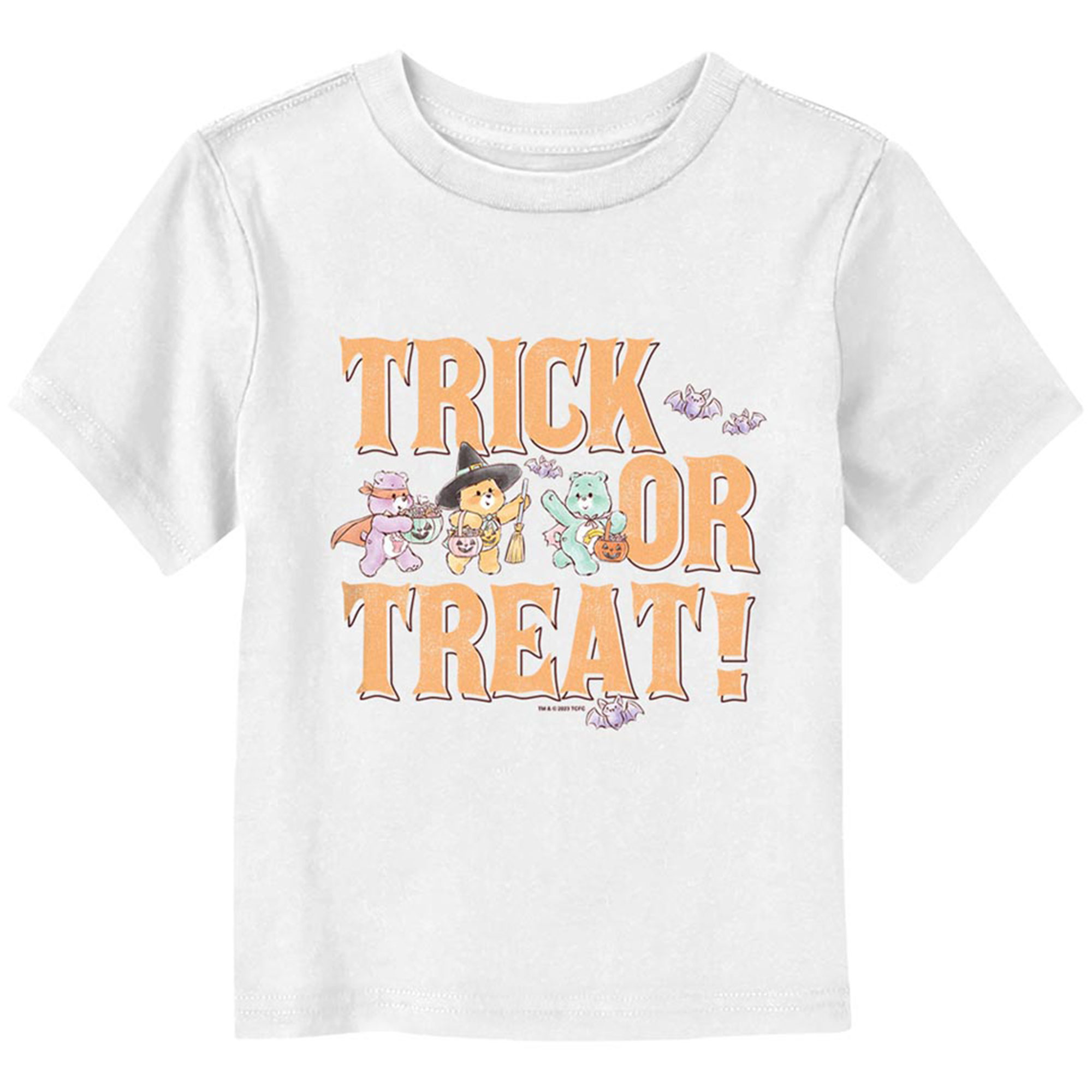 Toddler Mad Engine White Care Bears T-Shirt