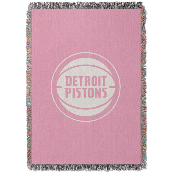 Chad & Jake Detroit Pistons Woven Blanket