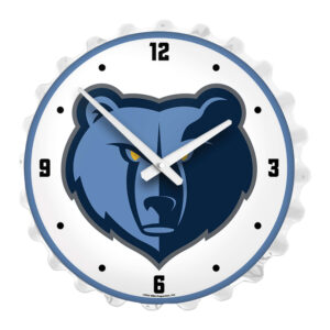 Memphis Grizzlies 18.5" Bottle Cap Lighted Wall Clock