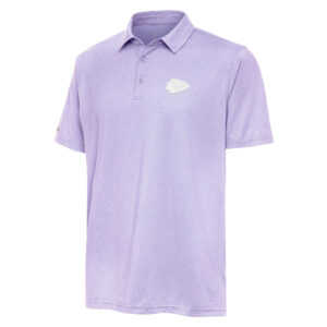 Men's Antigua Lavender Kansas City Chiefs Par 3 Polo