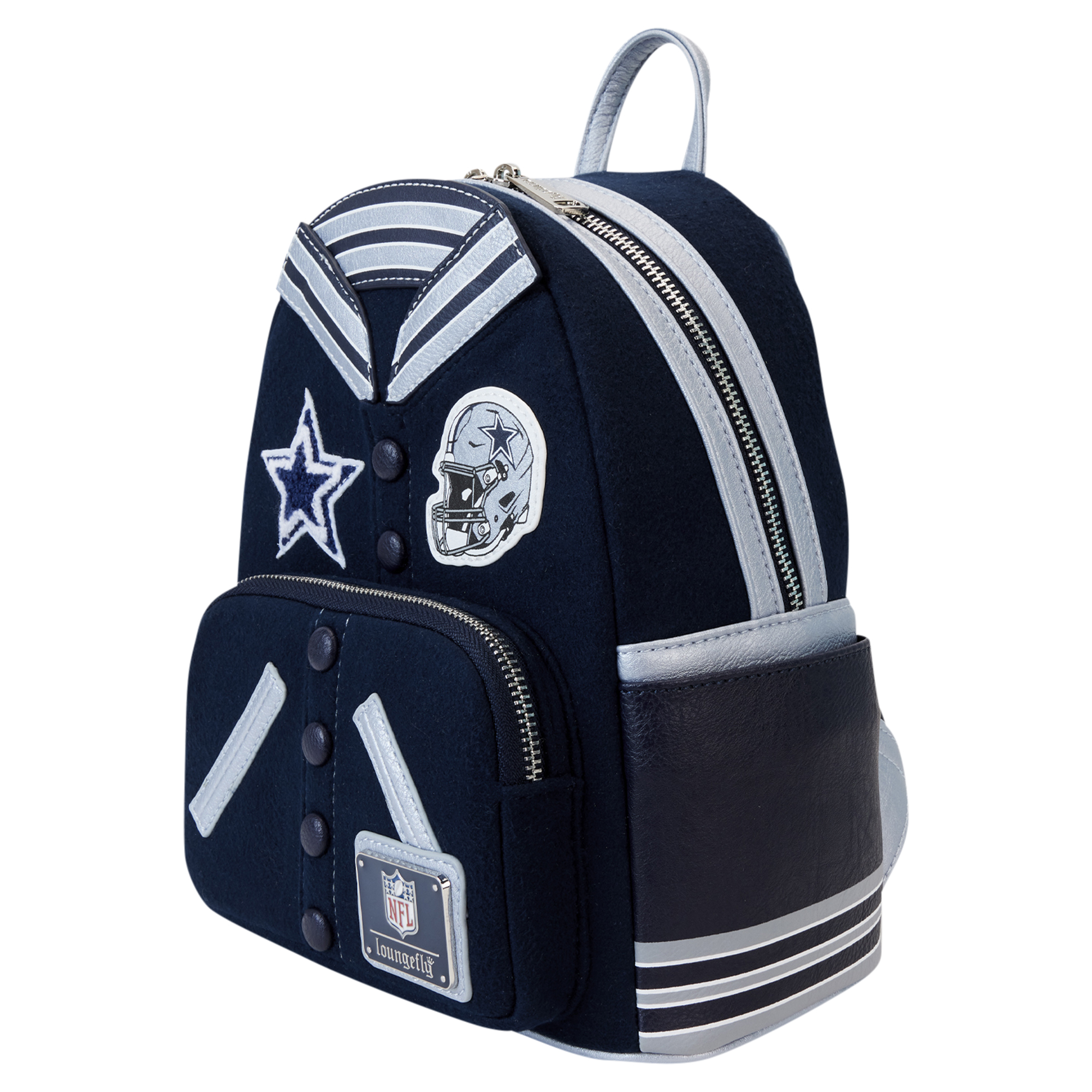 Loungefly Dallas Cowboys Varsity Mini Backpack - Image 7