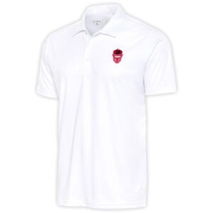 Men's Antigua  White LA Knight Big & Tall Tribute Polo