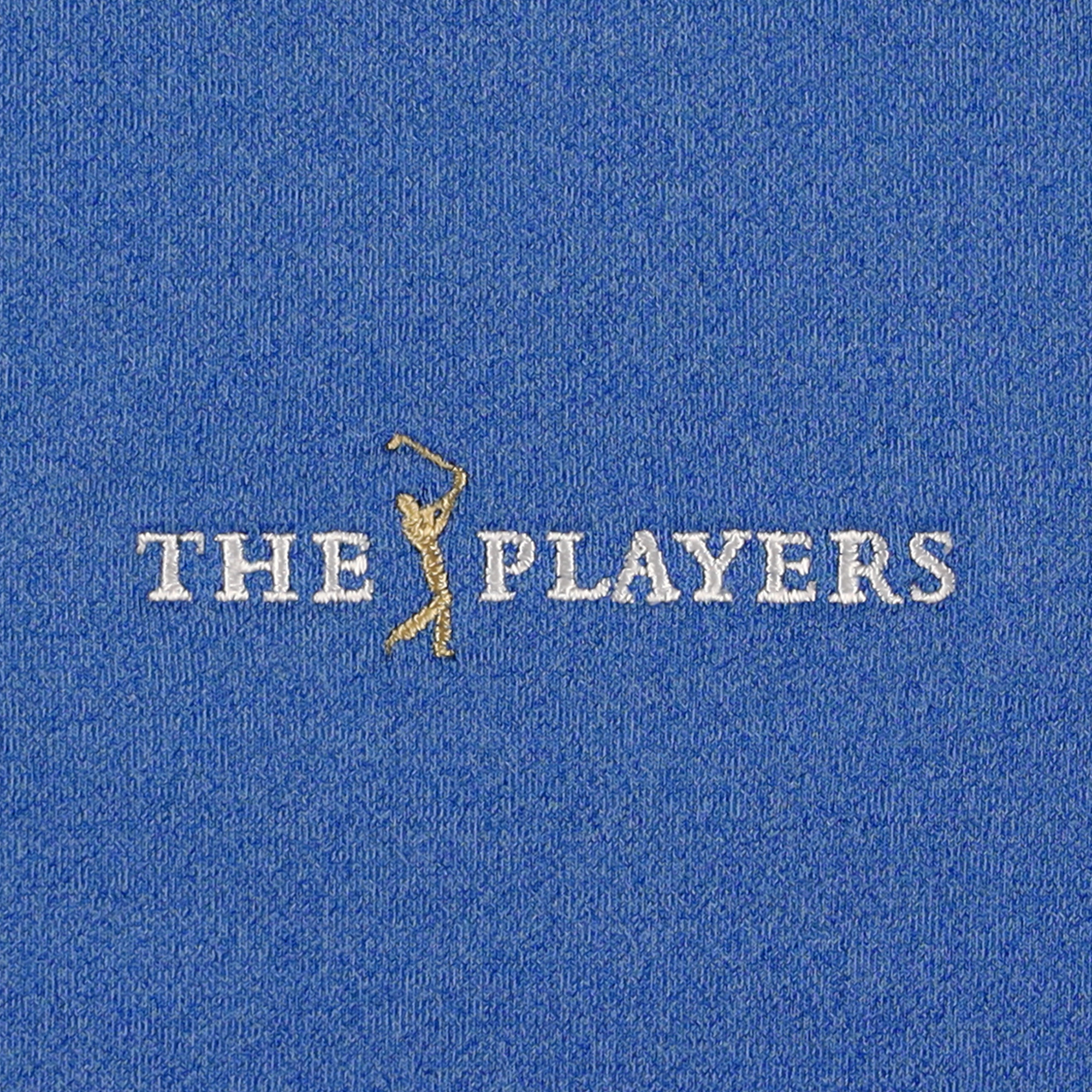 Men's Peter Millar Blue THE PLAYERS Perth Ombre Performance Raglan Quarter-Zip Top - Image 5