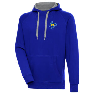 Men's Antigua  Royal McNeese State Cowboys Victory Pullover Hoodie