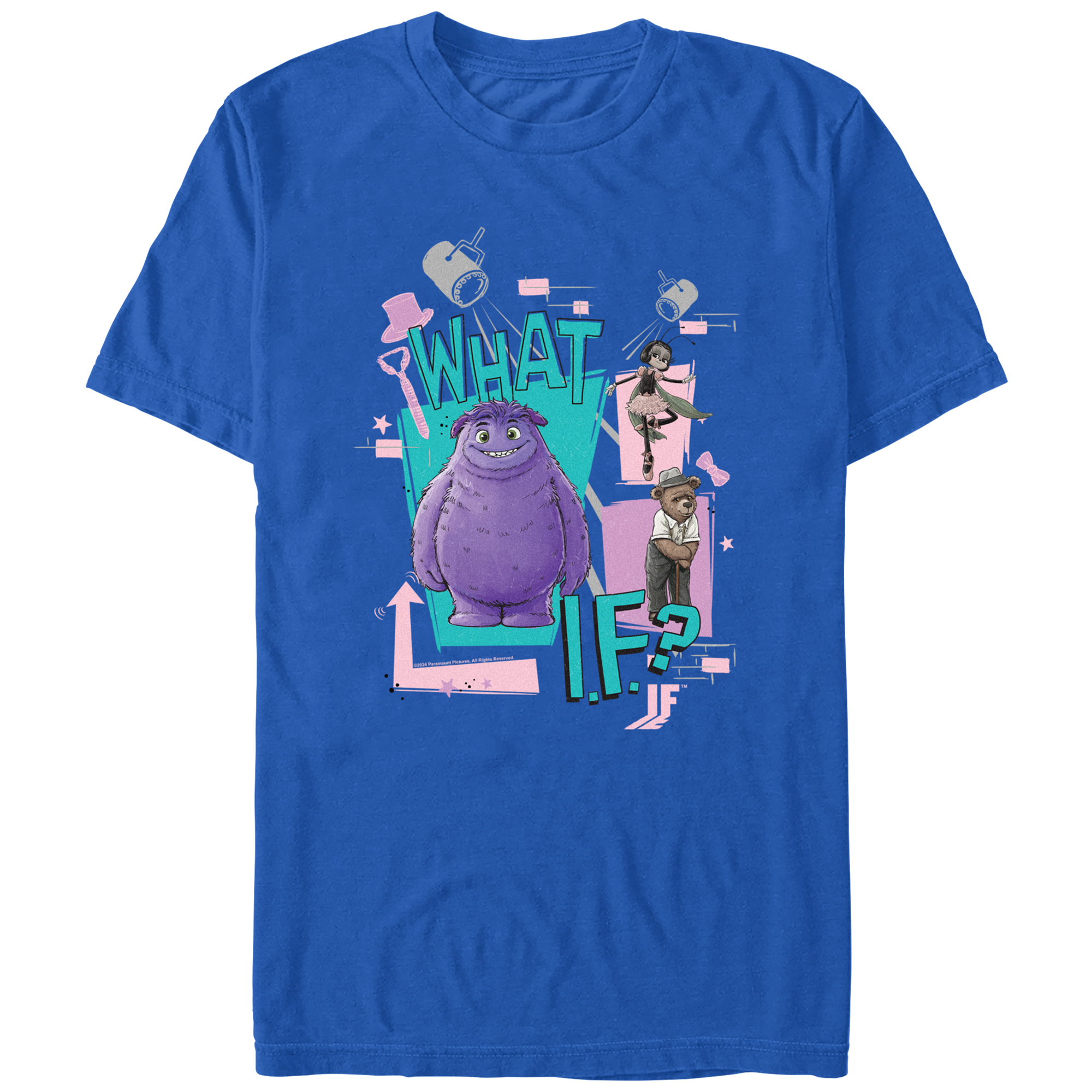 Men's Mad Engine Royal IF What If Graphic T-Shirt