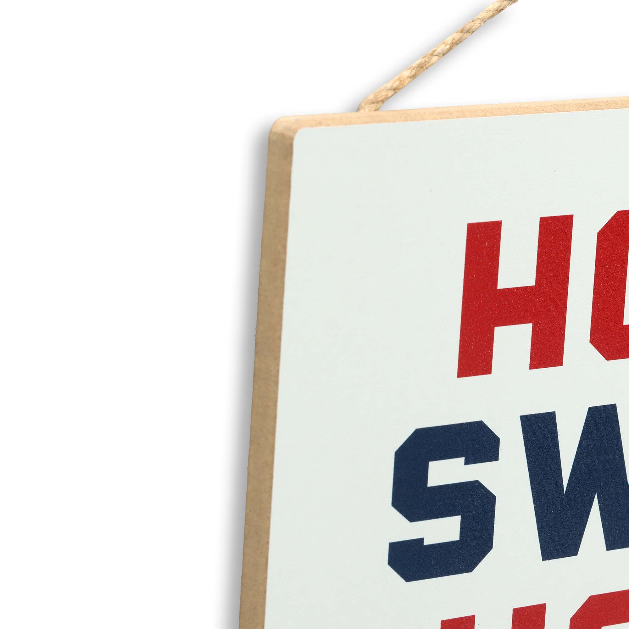 Boston Red Sox Home Sweet Home Hanging Wood Sign - Image 9