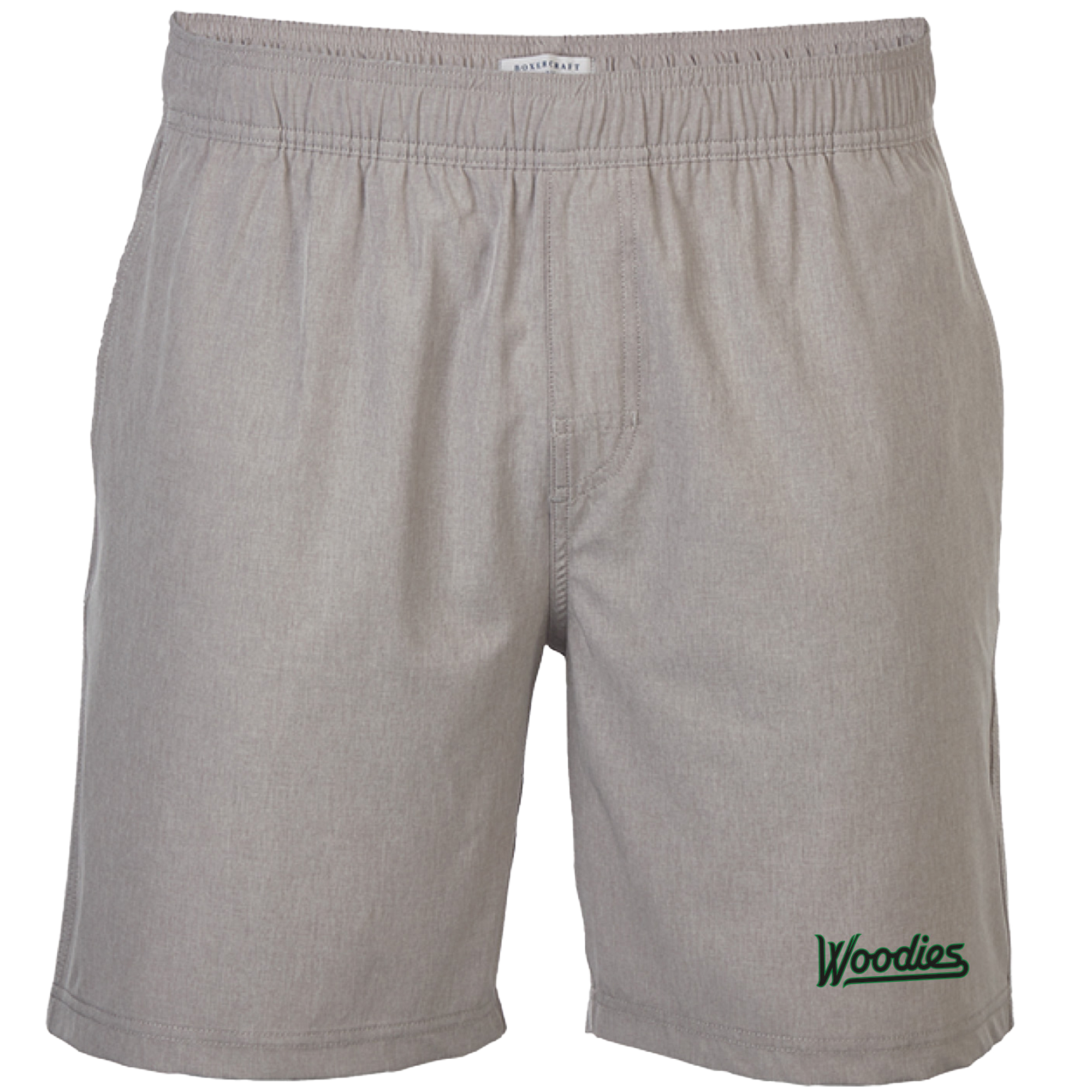 Men's Gray Down East Wood Ducks Riptide Hybrid Shorts - Image 6