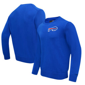 Men's Pro Standard Royal Buffalo Bills Classic Pullover Sweater